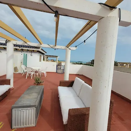 Con Terraza Y Piscina A 300m De Playa Vera